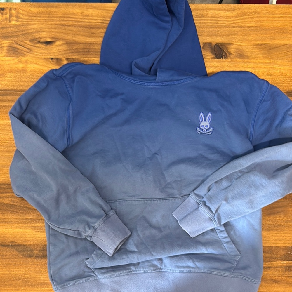 Psycho Bunny Blue Jacket with Color-Blocked Design size 14-16 GREAT CONDITION!